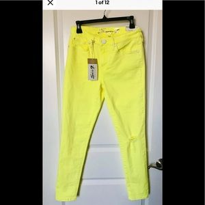 NWT Seven7 Women High Rise Hollywood Skinny Handcrafted Premium Denim Jeans Sz 6